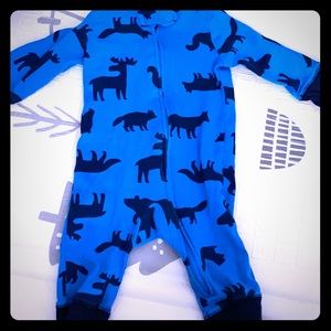 🔥🔥BLUE Woodland Themed Pajamas